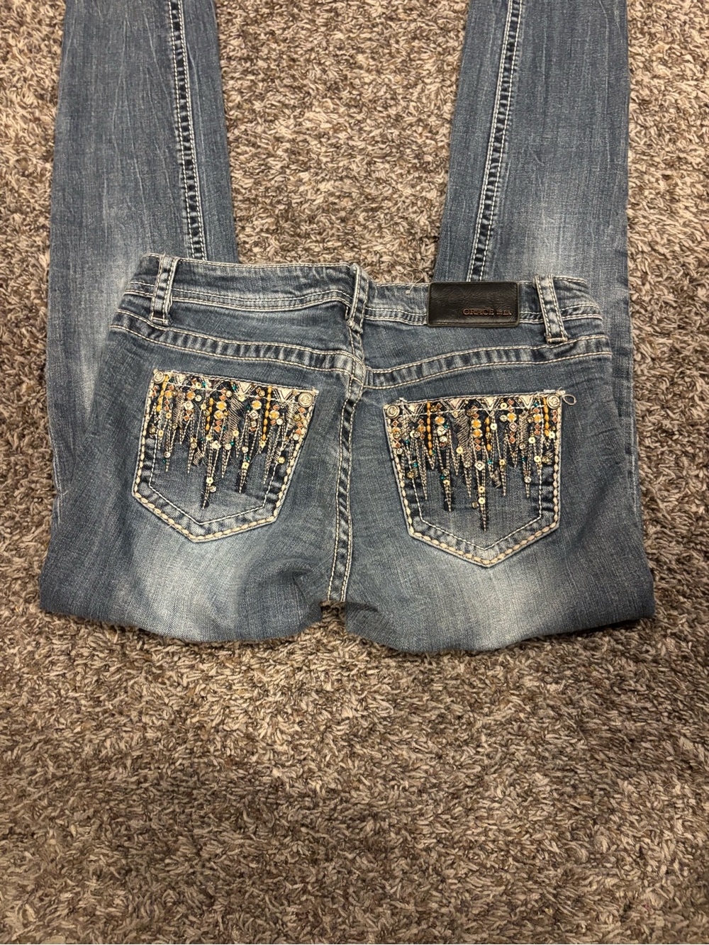 Women’s Grace in La Embellished Skinny Jeans